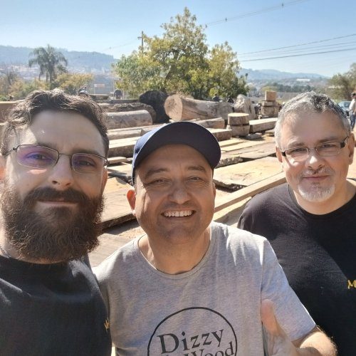 Foto Socios Art In Box Mallet (Pai e Filho) Roberto Gil e Wensley Fellipe + Dizzy