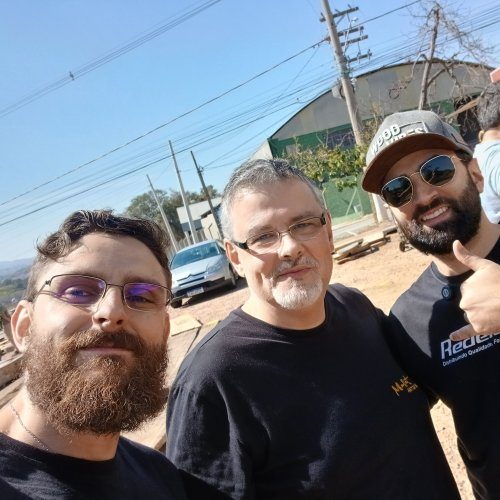 Foto Socios Art In Box Mallet (Pai e Filho) Roberto Gil e Wensley Fellipe + redelease